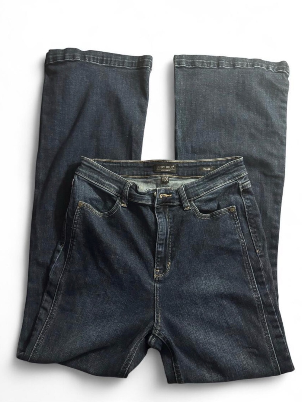 Judy Blue Dark Indigo flared Jeans